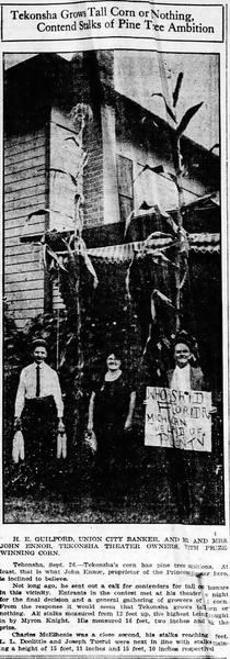 Riviera Theater - Battle Creek Enquirer Sun Sep 27 1925 (newer photo)